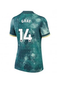 Tottenham Hotspur Archie Gray #14 Voetbaltruitje 3e tenue Dames 2024-25 Korte Mouw